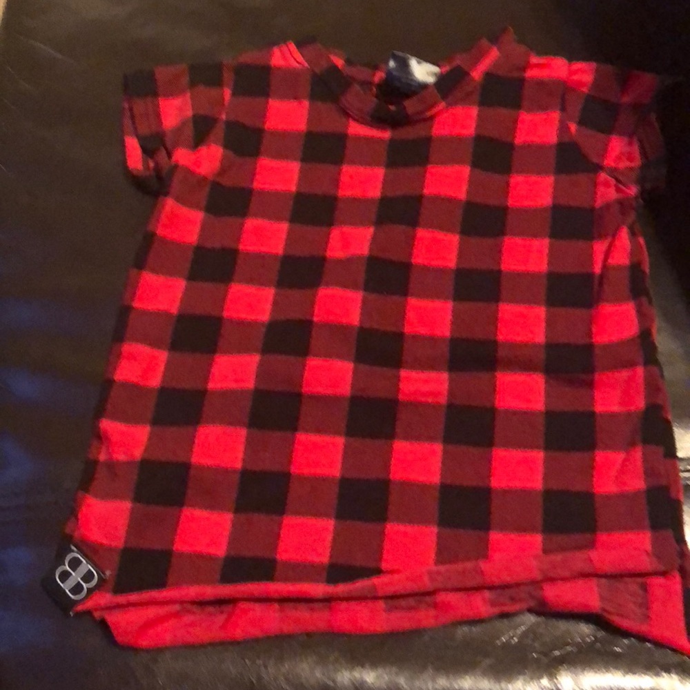 Boutique 18-24 months plaid shirt